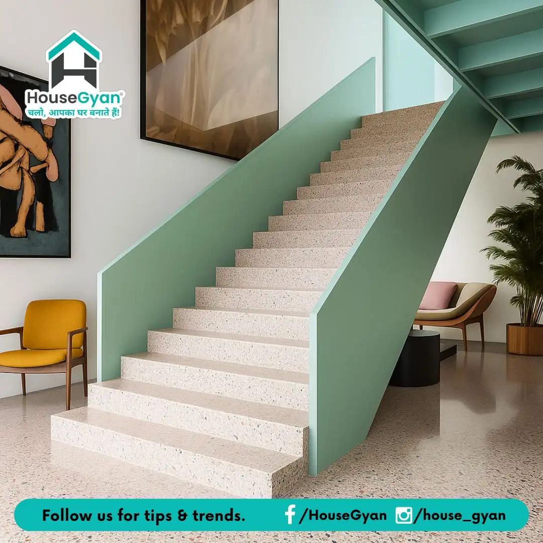 Straight Staircase Design