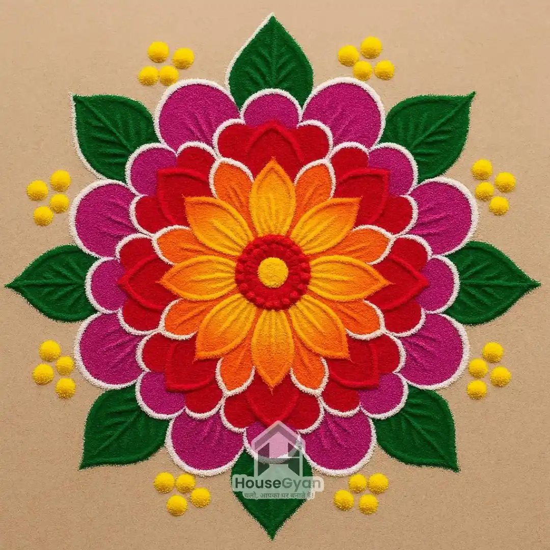 navratri rangoli designs
