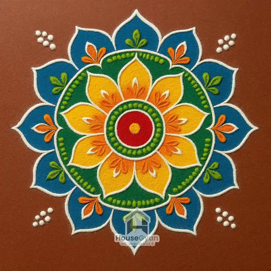 navratri rangoli designs