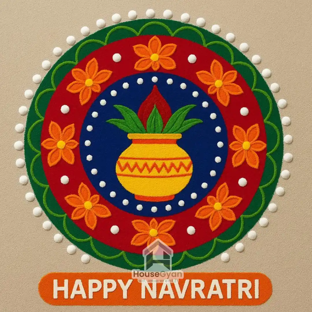navratri rangoli designs