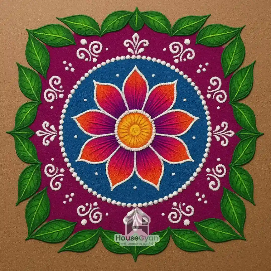 navratri rangoli designs