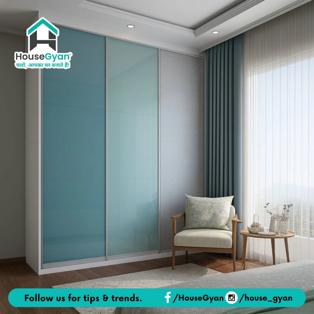 3 Door Sliding Wardrobe Design