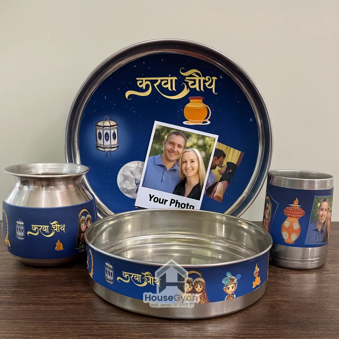 Karwa Chauth Thali Decoration