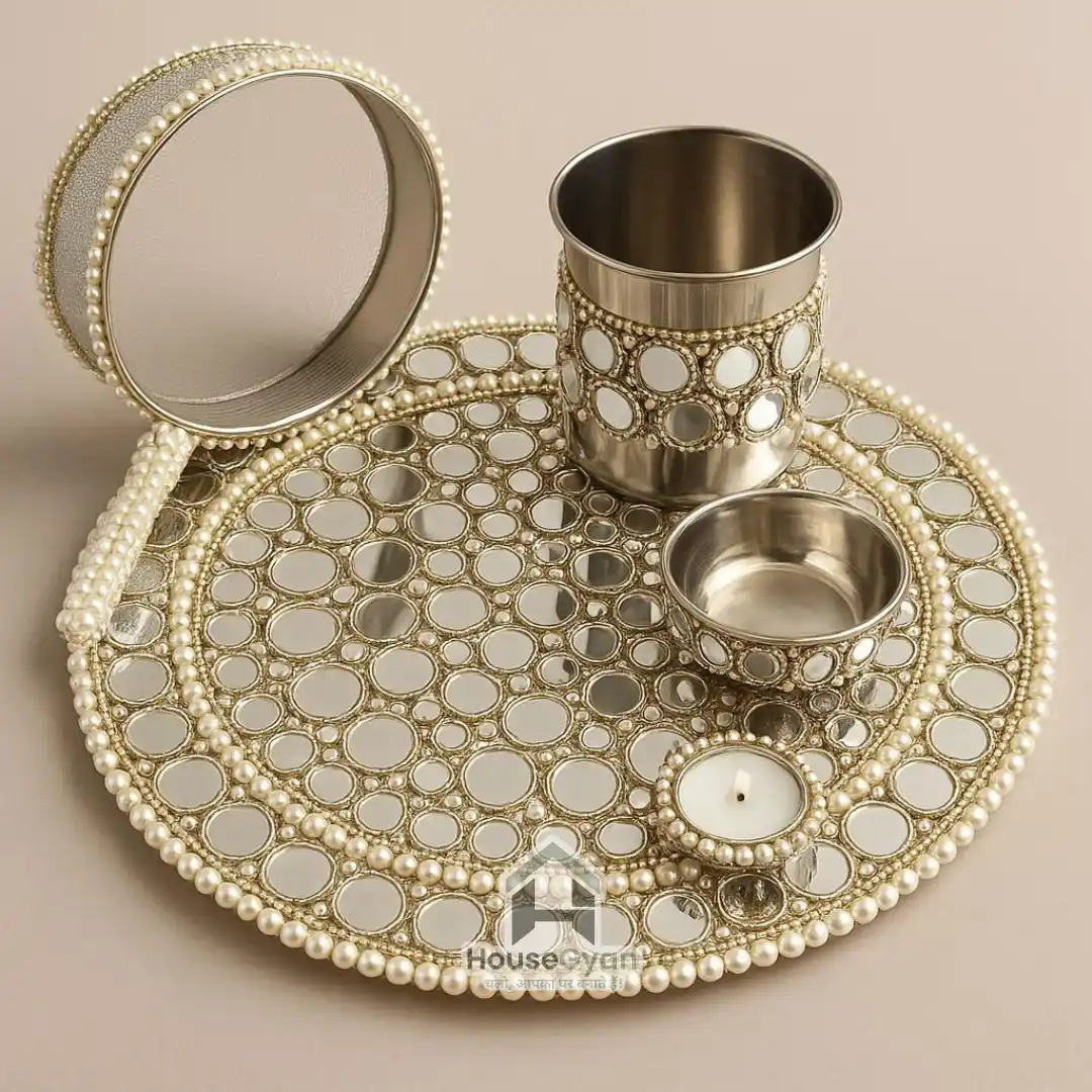 Karwa Chauth Thali Decoration