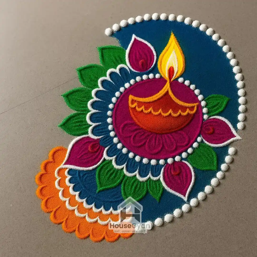 diwali rangoli designs easy	