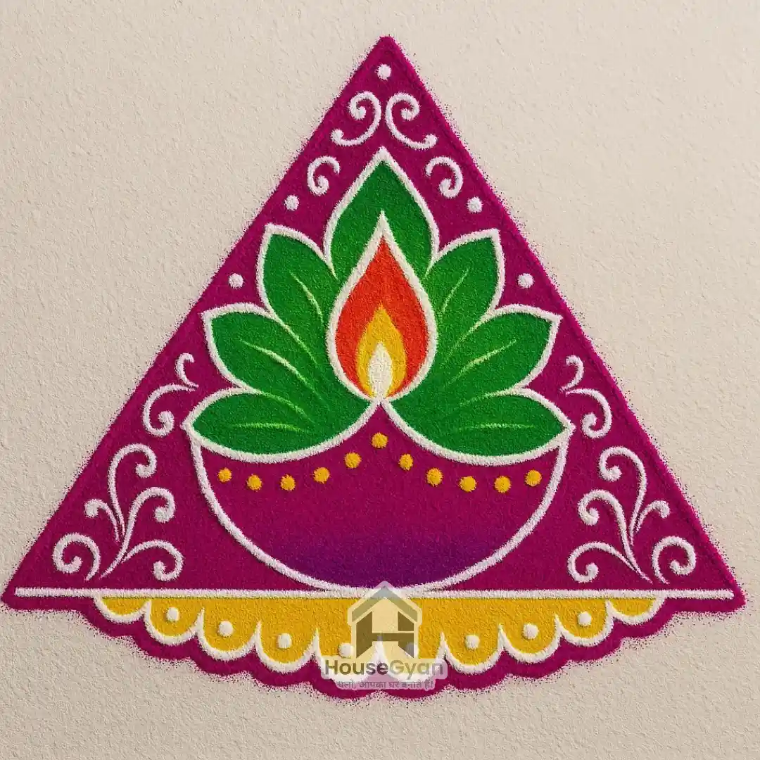 diwali rangoli designs simple