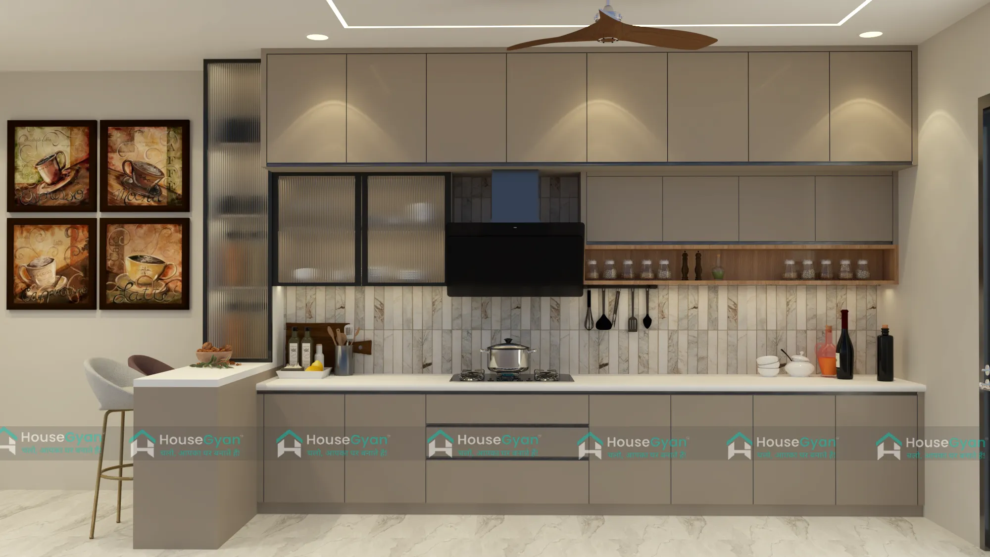 Stylish Modular Kitchen Design