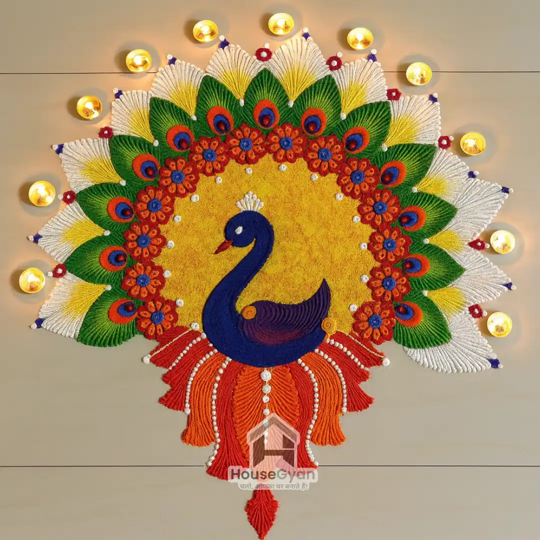 rangoli design for diwali