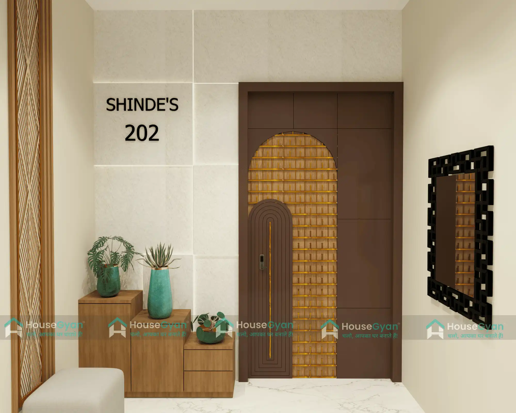 Elegant Modern Entrance Design