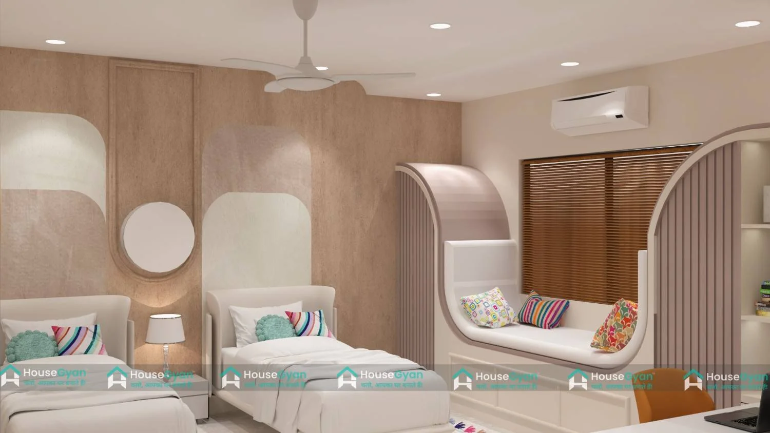 Elegant Kids Room Design