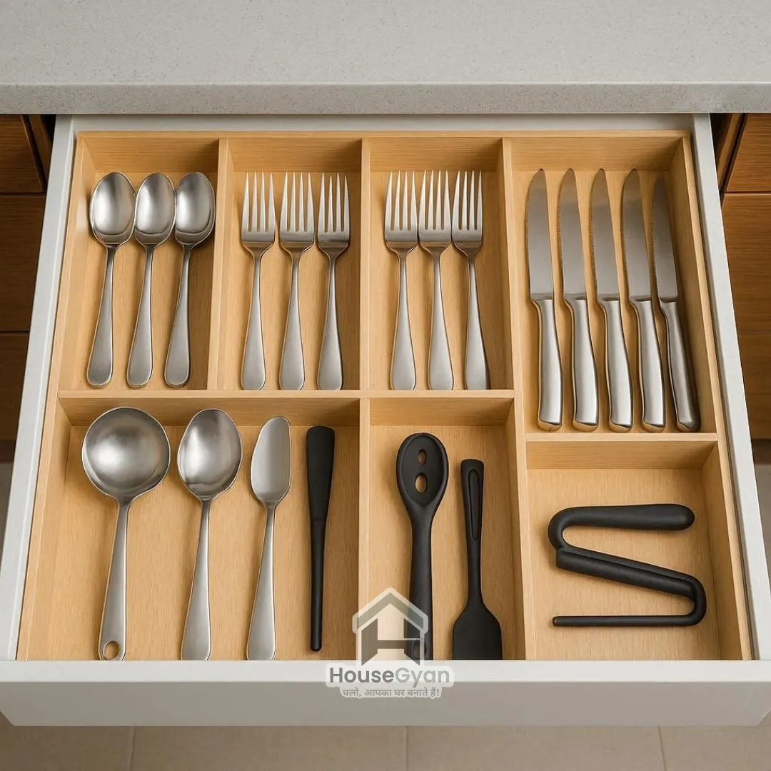 Drawer Organizers for Utensils