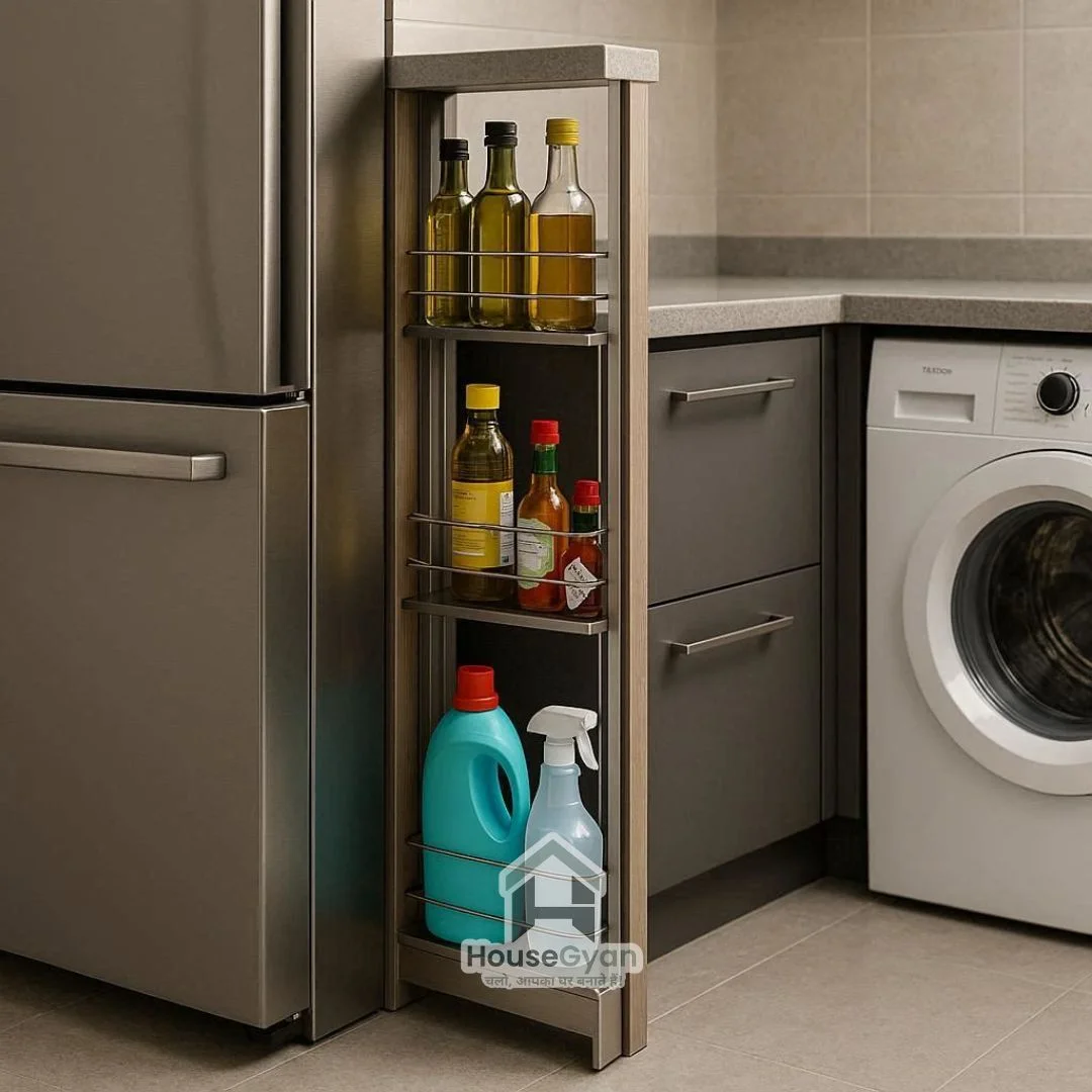 Slim Storage Units Between Gaps