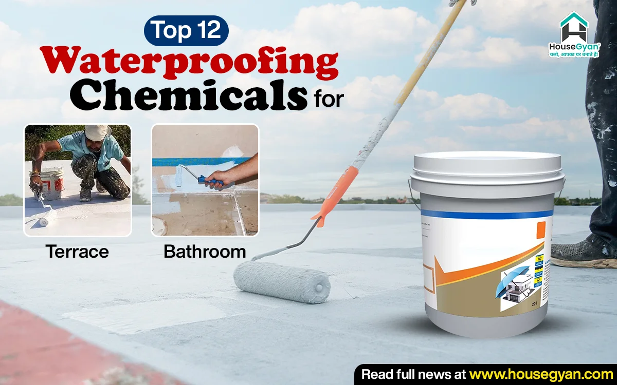 Top 12 Waterproofing Chemicals for Terrace & Bathroom 2026