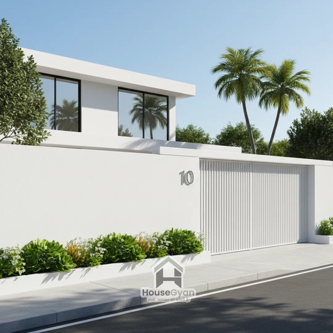 simple compound wall design pattern