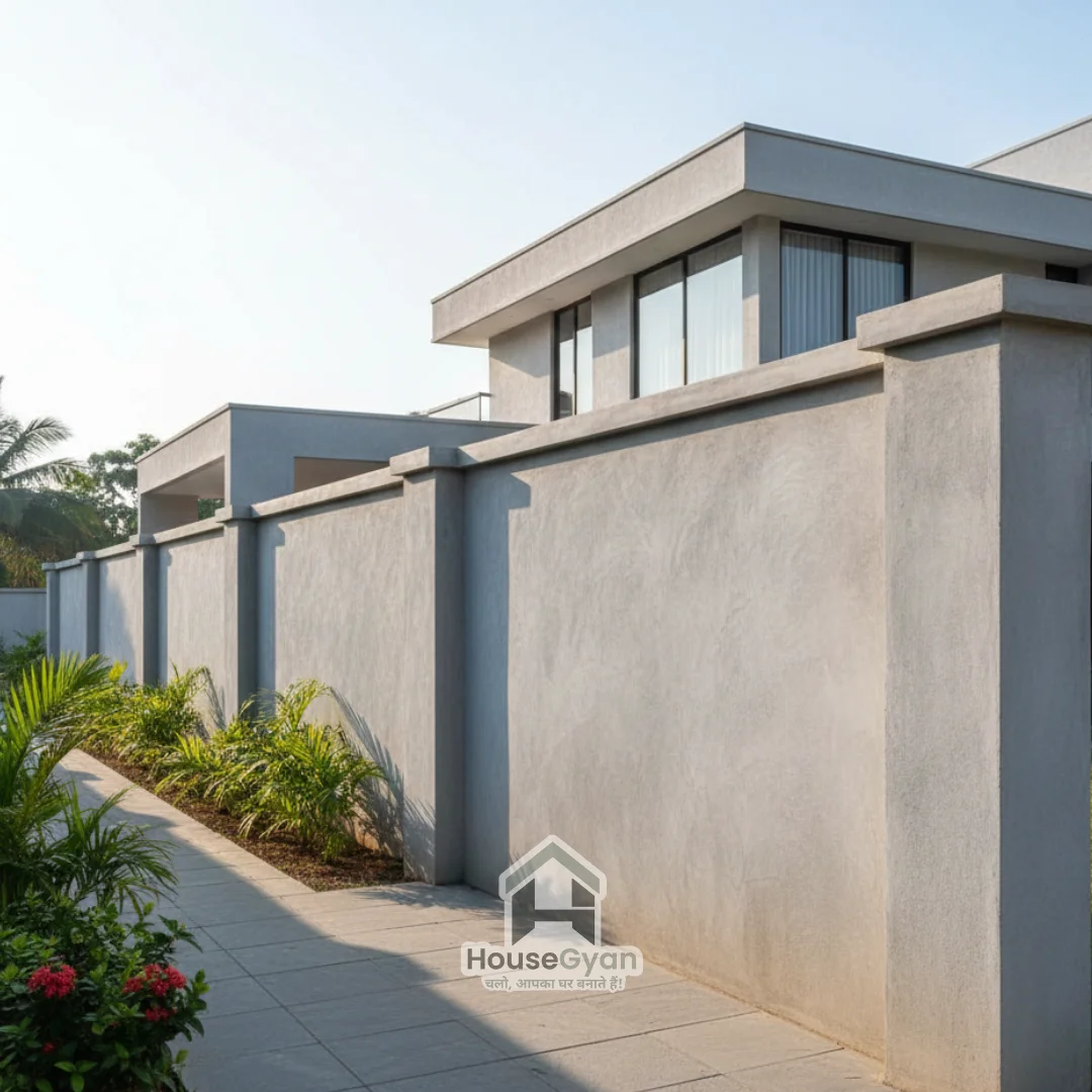 elevation compound wall designs