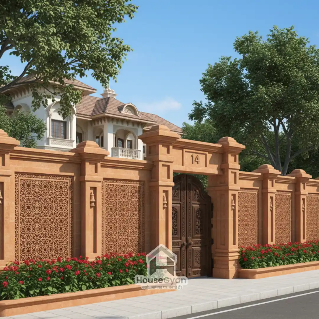 compound wall design