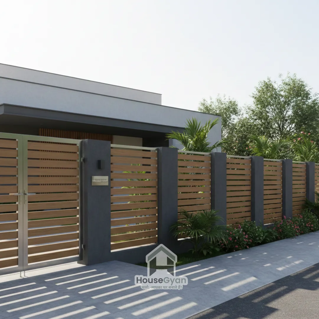 compound wall elevation design