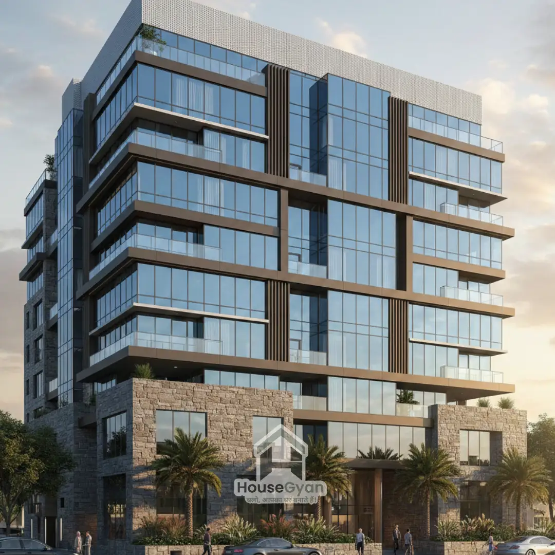 apartment building elevation design