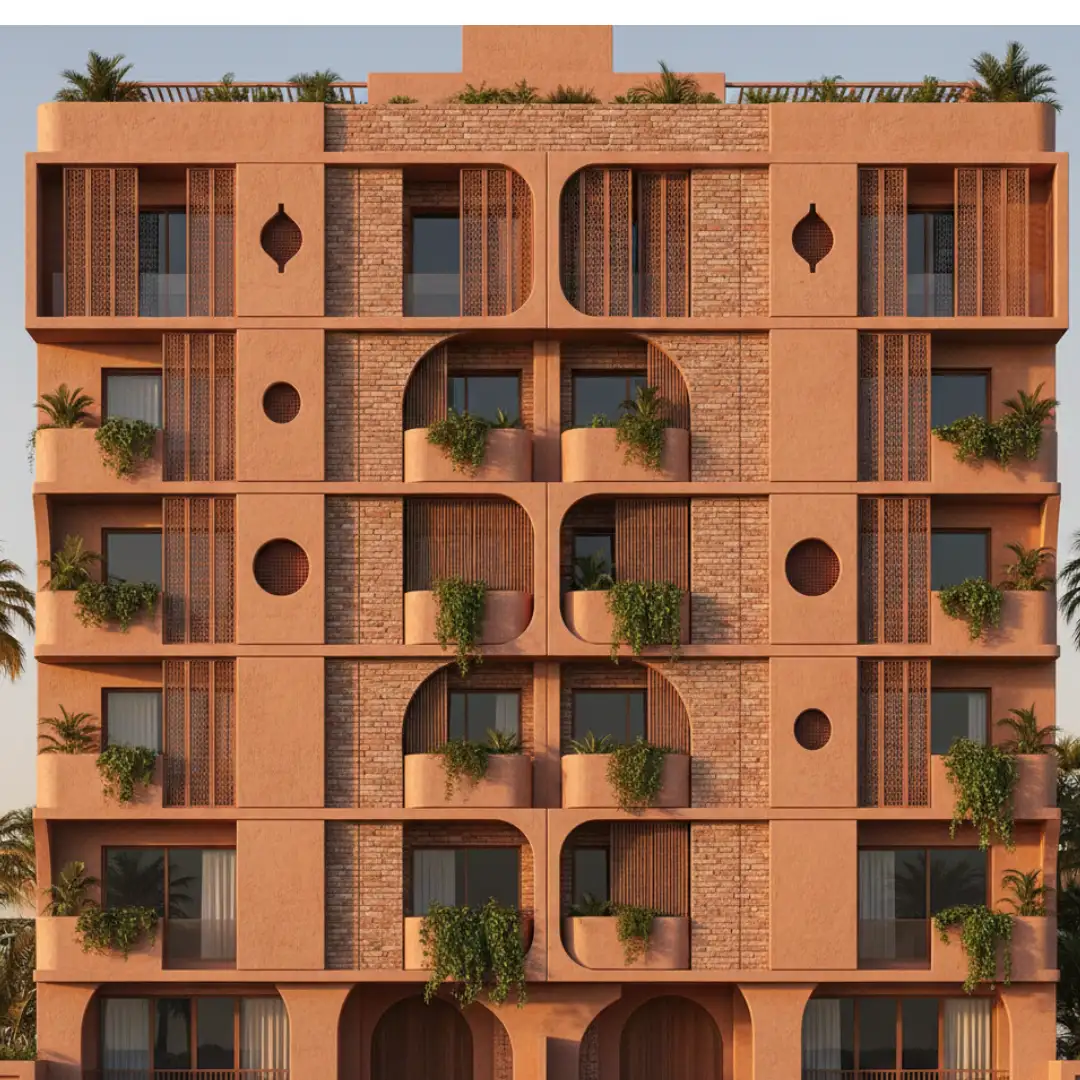 apartment elevation design