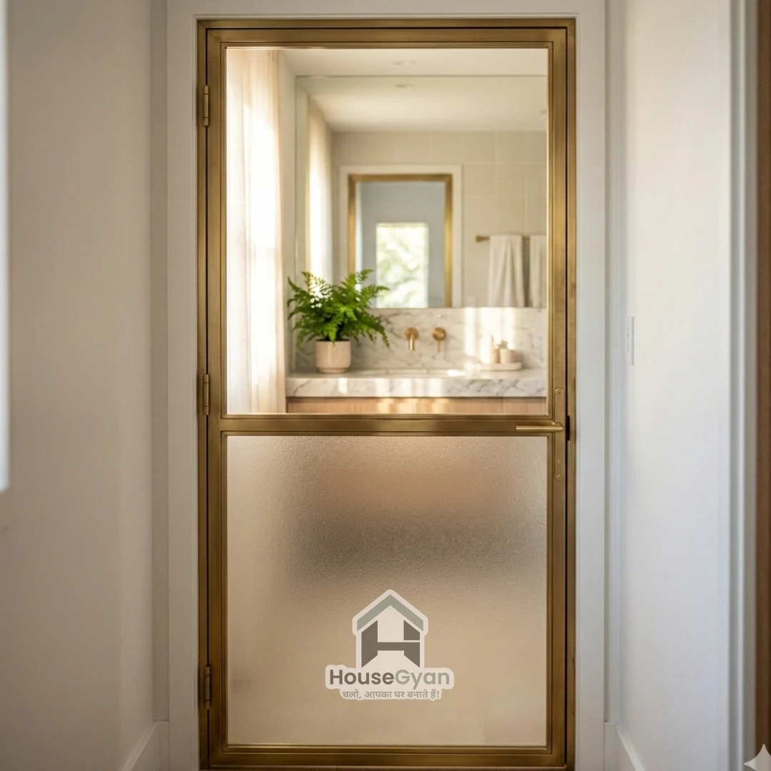 modern bathroom door designs