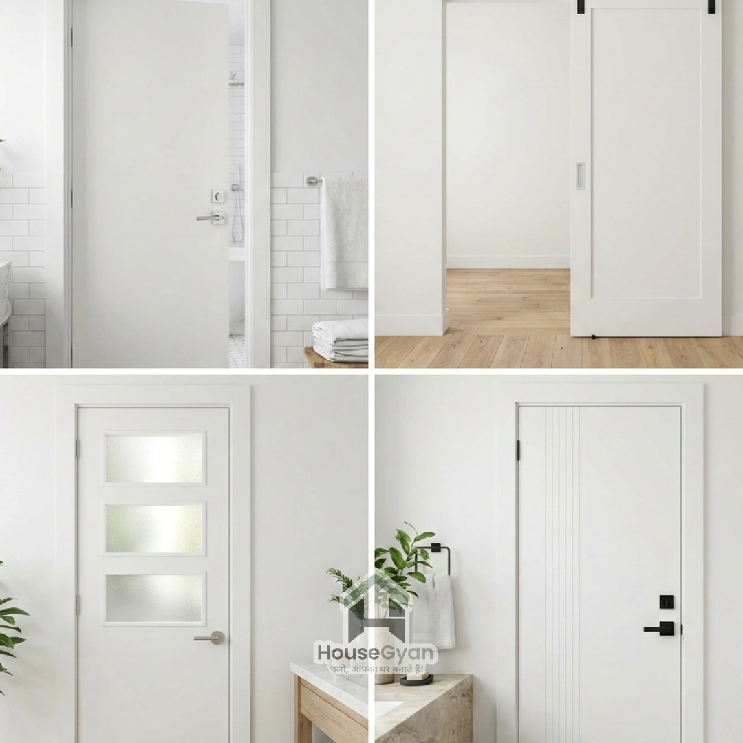 modern bathroom door designs