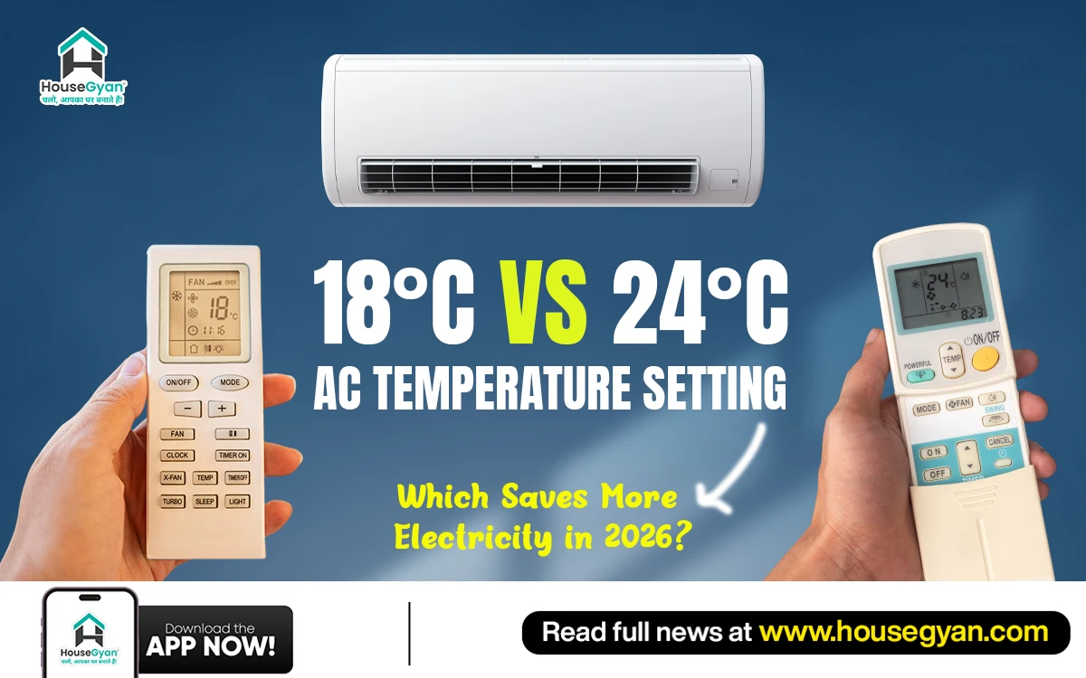 18°C vs 24°C AC Temperature Setting: Which Saves More Electricity in 2026?