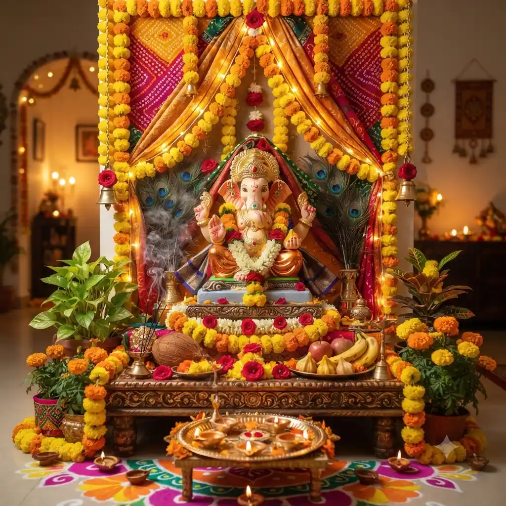 ganpati mandap decoration ideas