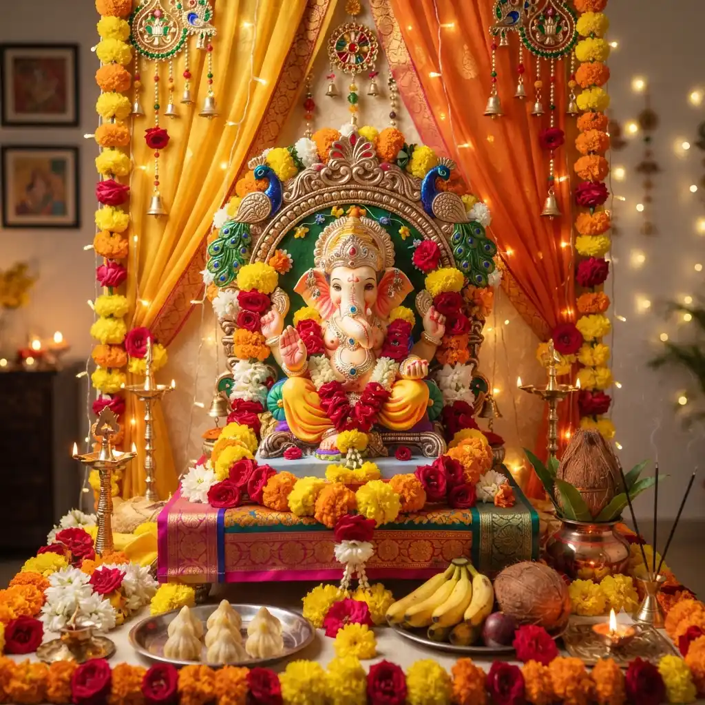ganpati mandap decoration ideas