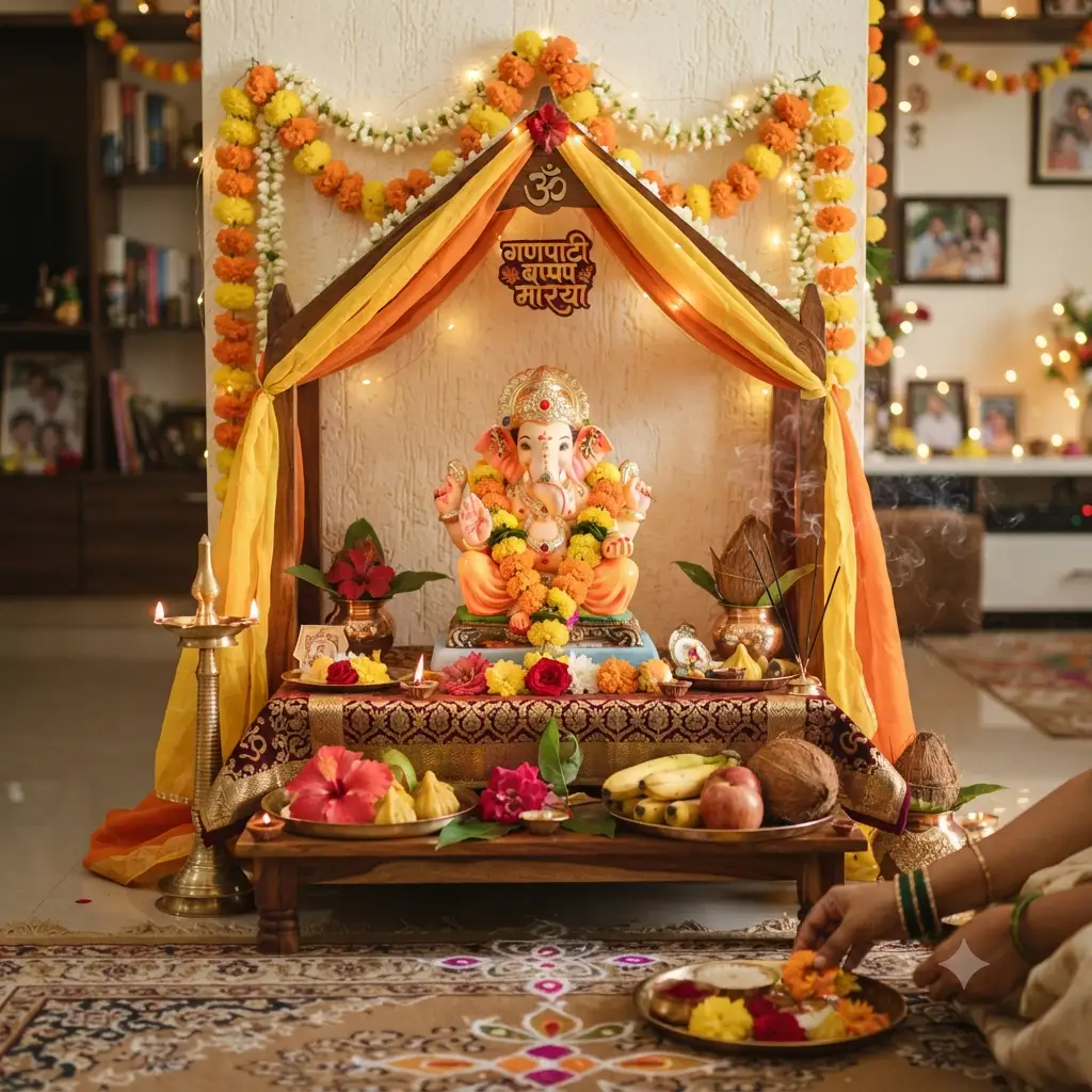 ganpati mandap decoration ideas