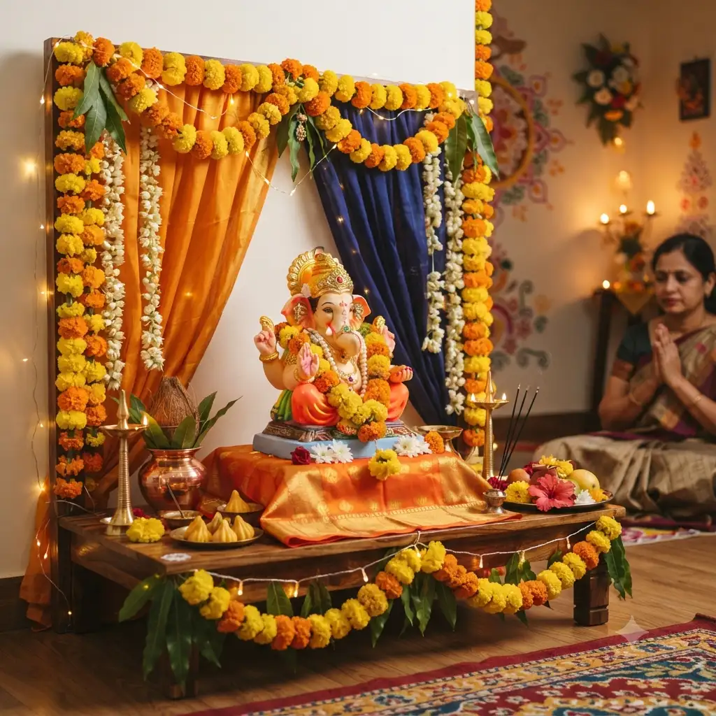 ganpati mandap decoration ideas