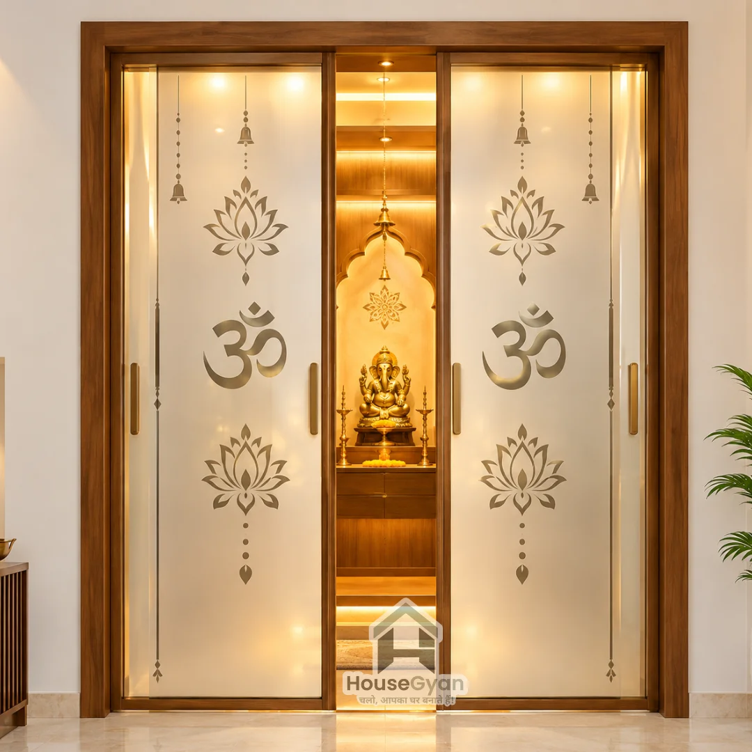pooja room door designs