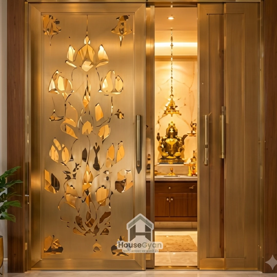 pooja room door designs