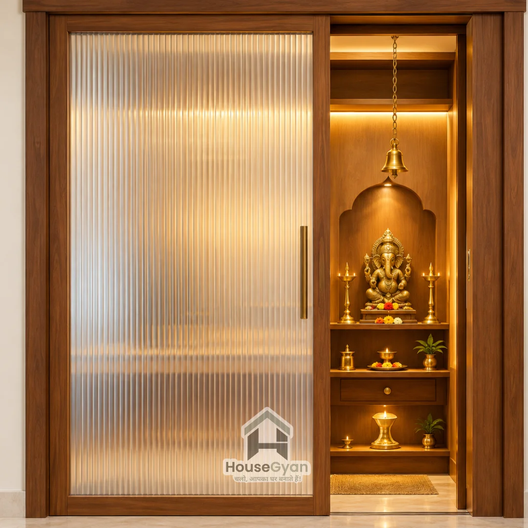 pooja room door designs