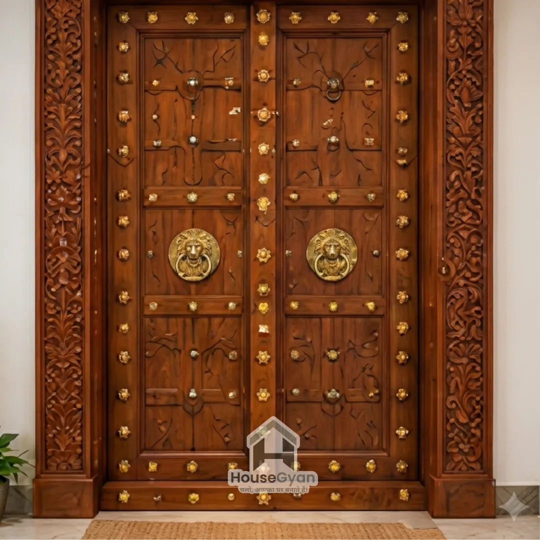 pooja room door designs