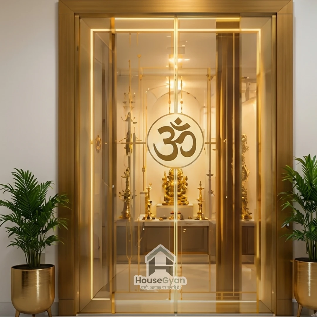 pooja room door designs