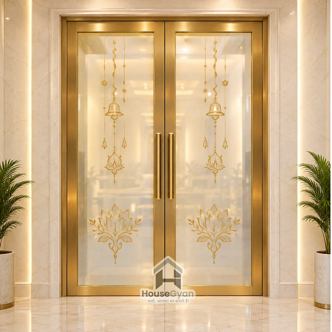 pooja room door designs