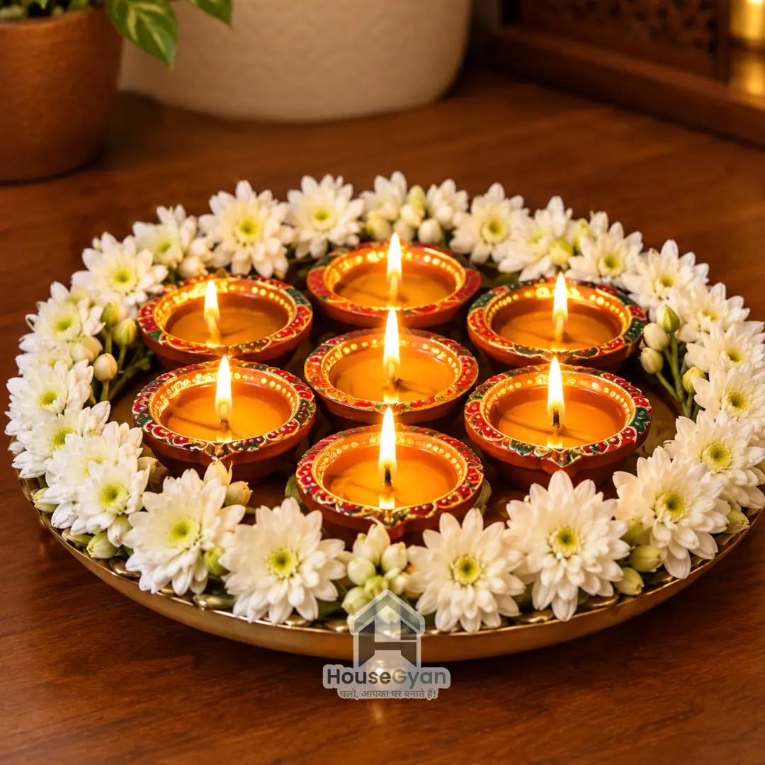 diwali lamp decoration ideas