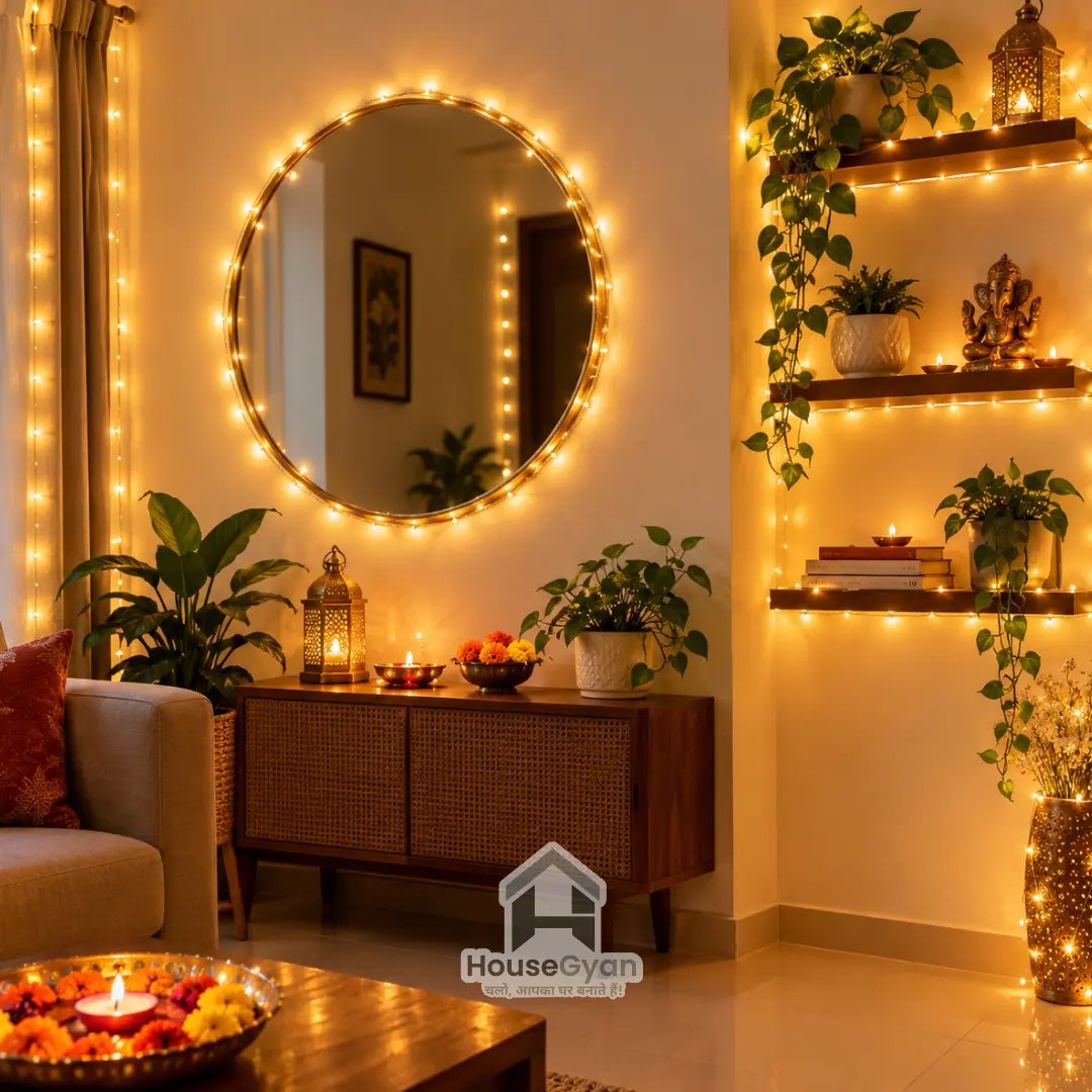 diwali wall decoration ideas