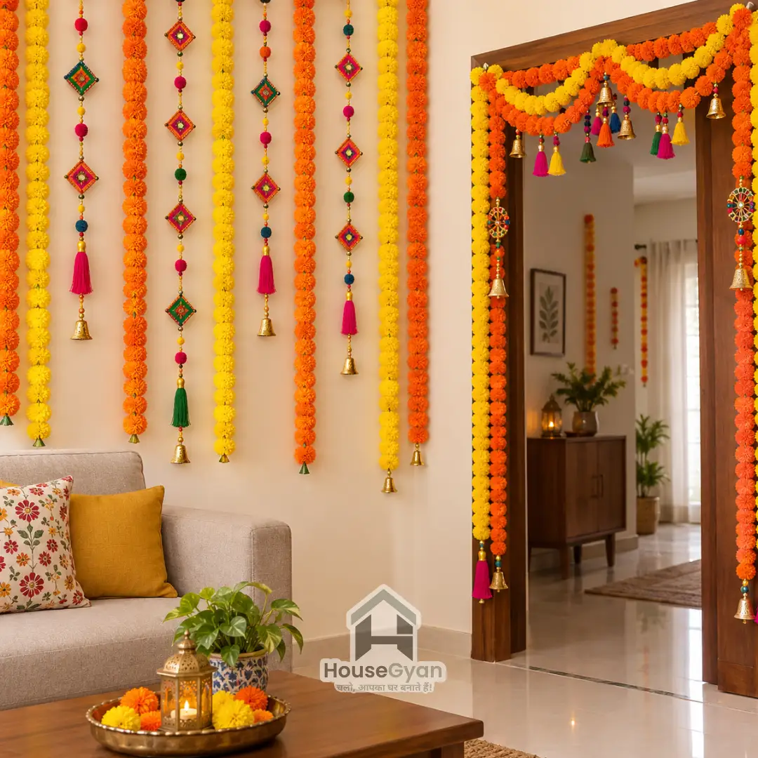 diwali wall decoration ideas