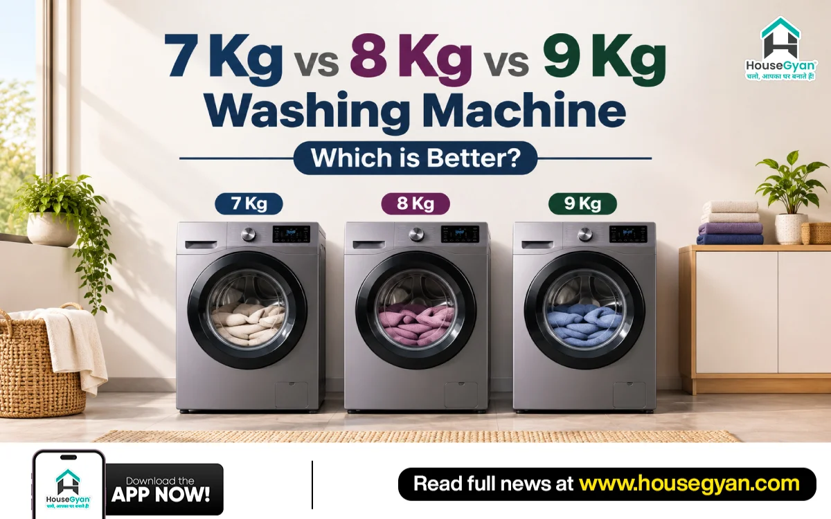 7 Kg vs 8 Kg vs 9 Kg Washing Machine best washing machine capacity for family
